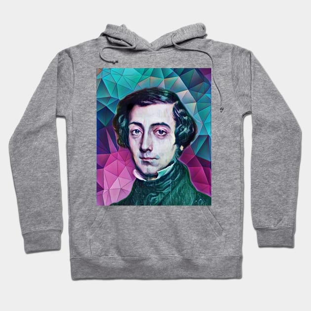 Alexis de Tocqueville Portrait | Alexis de Tocqueville Artwork 4 Hoodie by JustLit